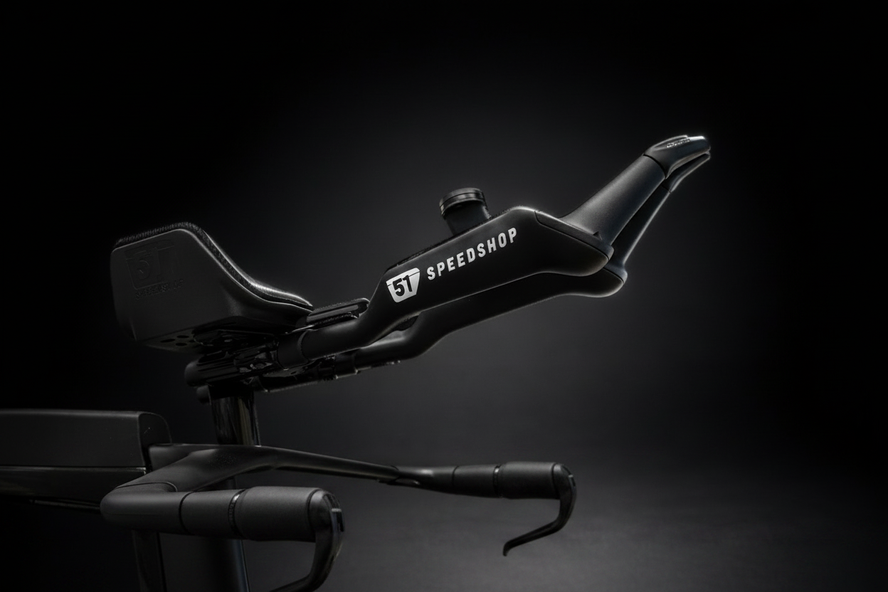 51 SPEEDSHOP DHバー Shiv DiscのDHバー&アームカップを51SPEED SHOP製に交換。｜みやとら